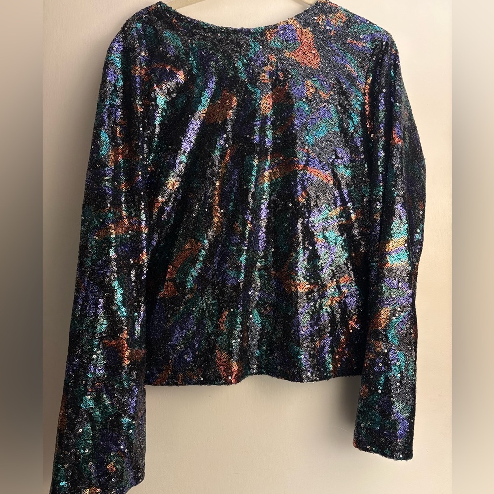 Sequin Multicolor Women's Top